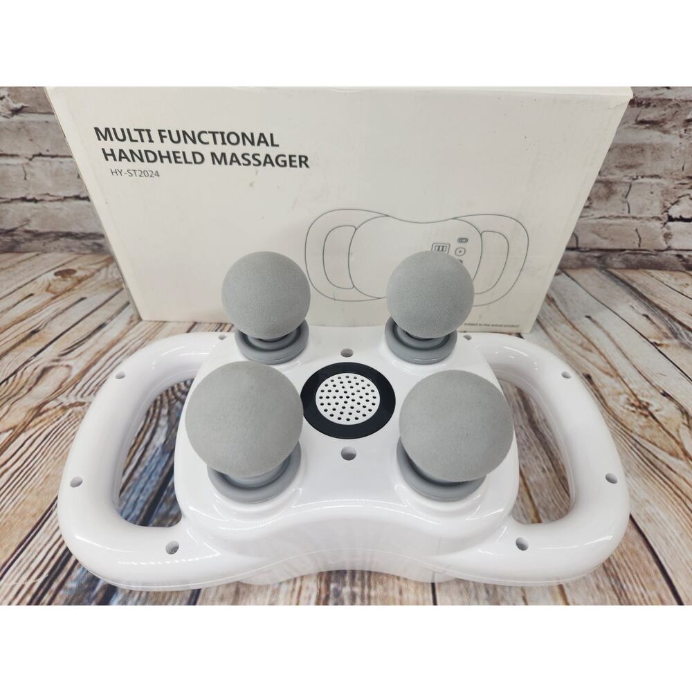 DEITY Massage Gun Deep Tissue, 4-Heads Handheld Electric Body Massager,...